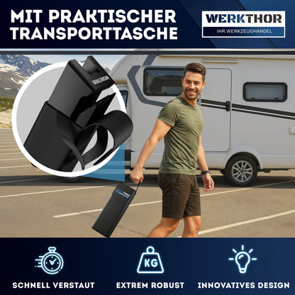 Auffahrkeile mit flachen Stufen bis [<5t] inkl. Transporttasche
