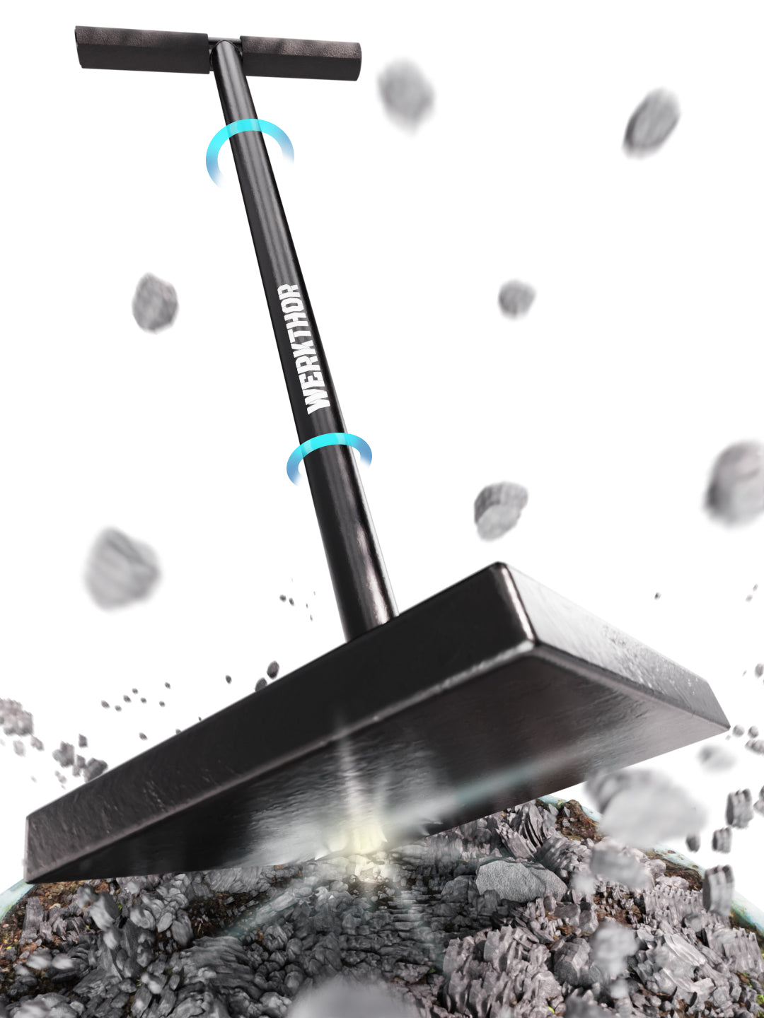 Costipatore per terreno in acciaio