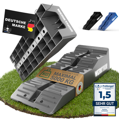 Auffahrkeile mit flachen Stufen bis [<5t]