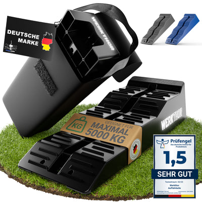 Auffahrkeile mit flachen Stufen bis [<5t] inkl. Transporttasche