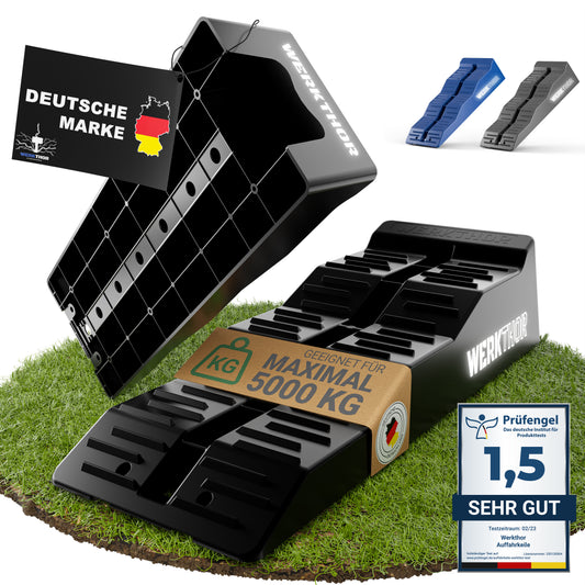 Auffahrkeile mit flachen Stufen bis [<5t]