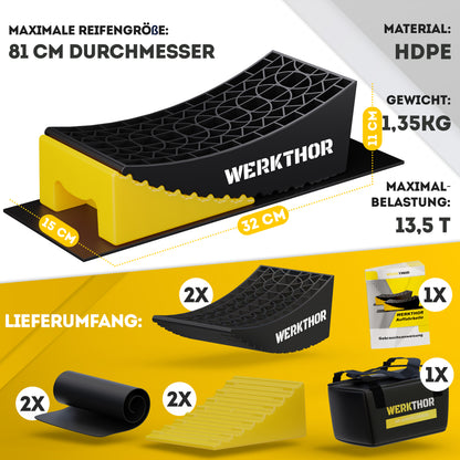 Rampes à variation continue jusqu'à [<13,5t], sac de transport inclus