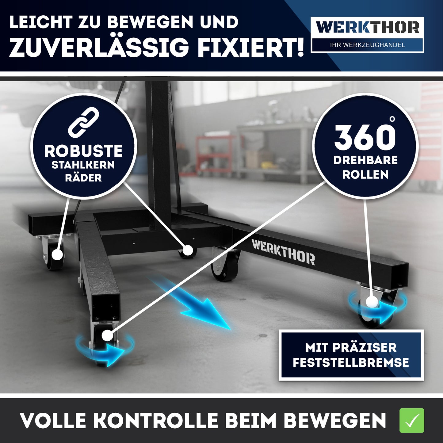 Motorständer kfz massiv für Motoren Instandsetzung