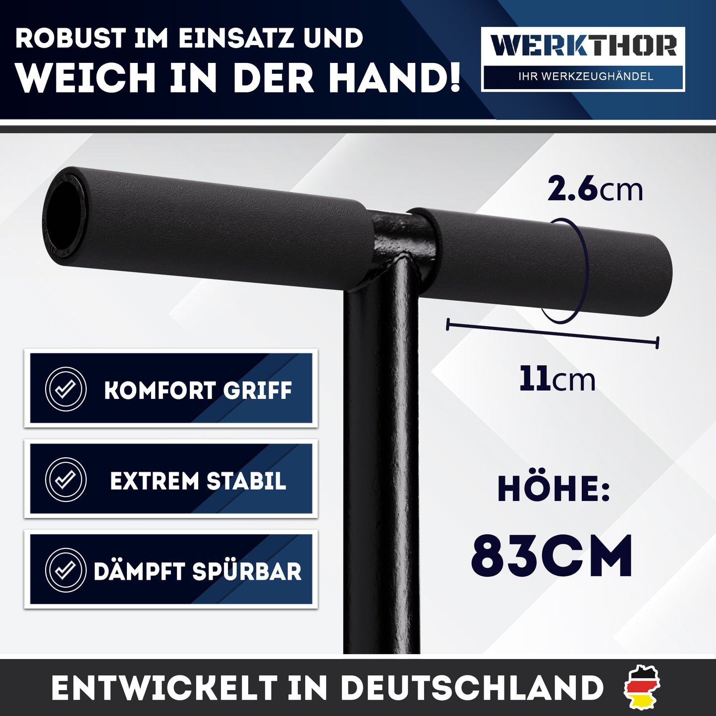 Costipatore per terreno in acciaio