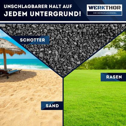 Auffahrkeile mit runden Stufen bis [<3t] inkl. Transporttasche