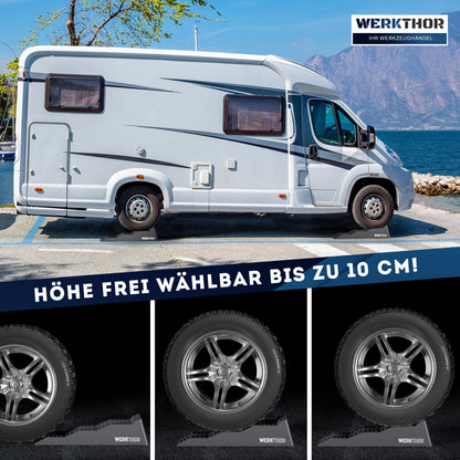 Auffahrkeile mit flachen Stufen bis [<5t] inkl. Transporttasche