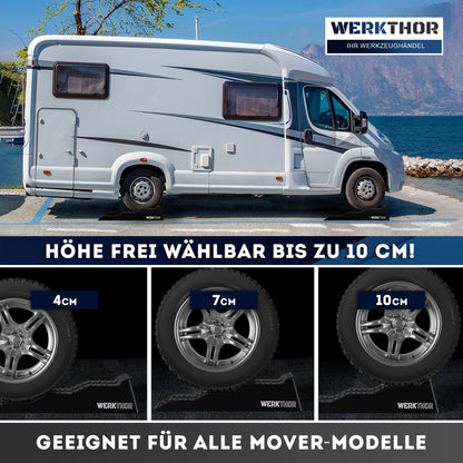 Auffahrkeile mit flachen Stufen bis [<5t] inkl. Transporttasche
