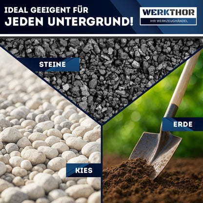 Costipatore per terreno in acciaio