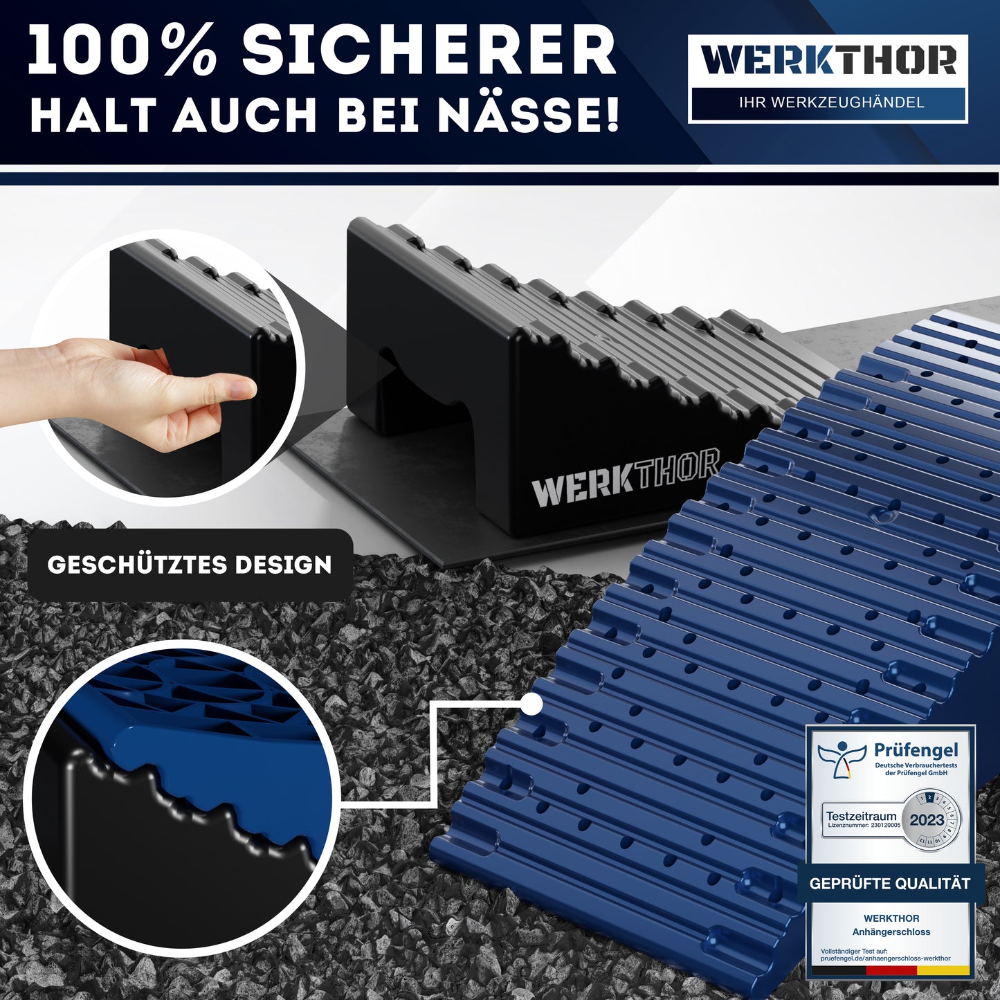 Stufenlose Auffahrkeile bis [<13,5t] inkl. Transporttasche