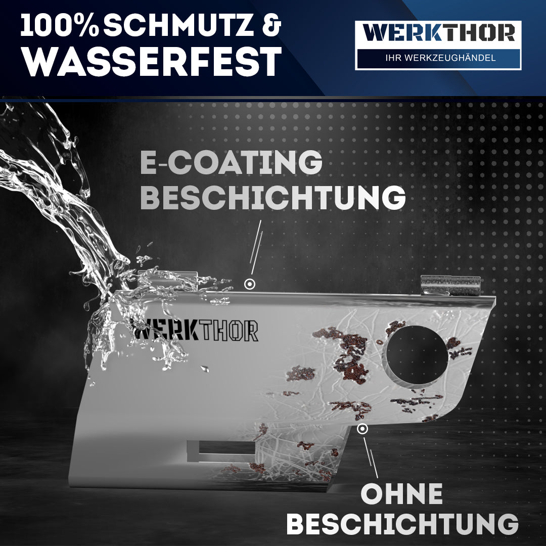 Anhängerschloss inkl. Schlüsselschloss - Silber