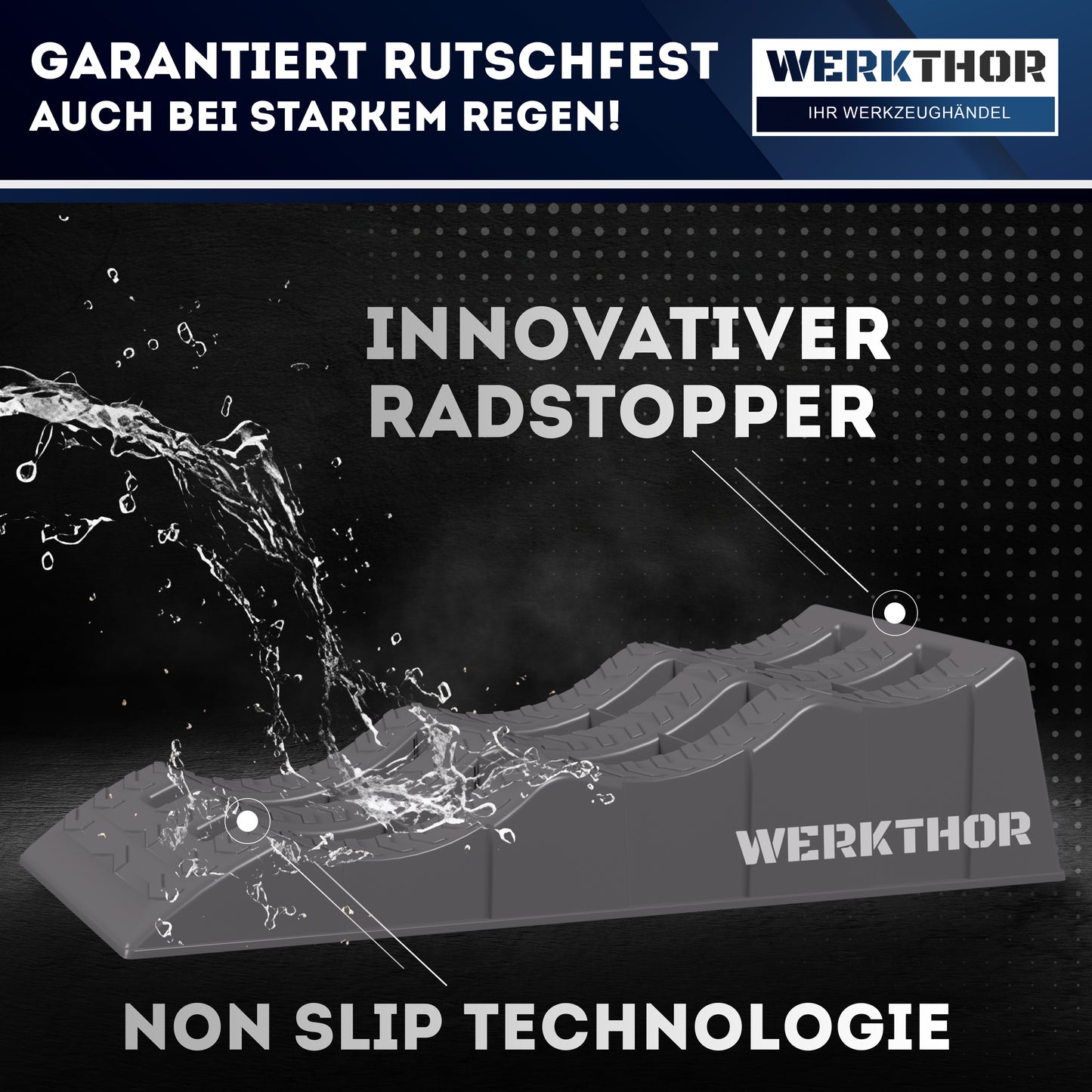 Auffahrkeile mit runden Stufen bis [<3t] inkl. Transporttasche
