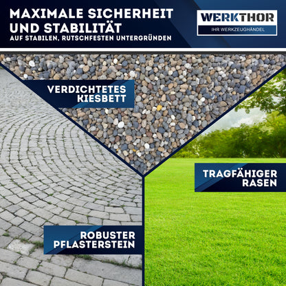 Auffahrkeile mit runden Stufen bis [<3t] inkl. Transporttasche