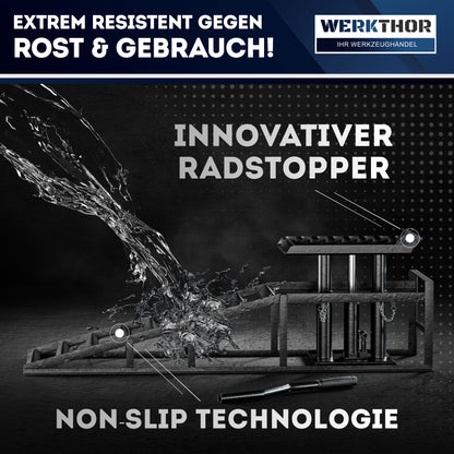 Hydraulische Auffahrrampe bis 4T [2er Set]