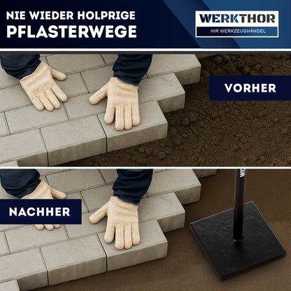 Costipatore per terreno in acciaio