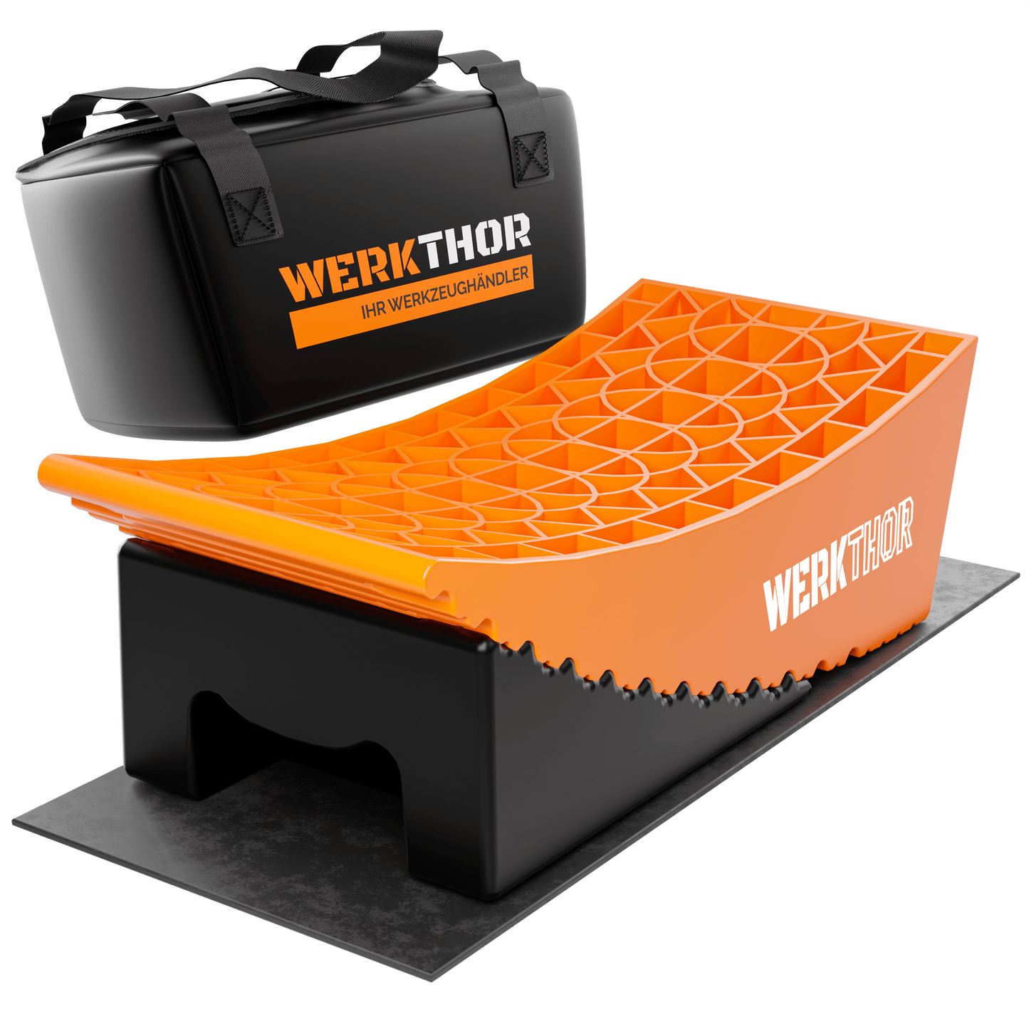 Stufenlose Auffahrkeile bis [<13,5t] inkl. Transporttasche