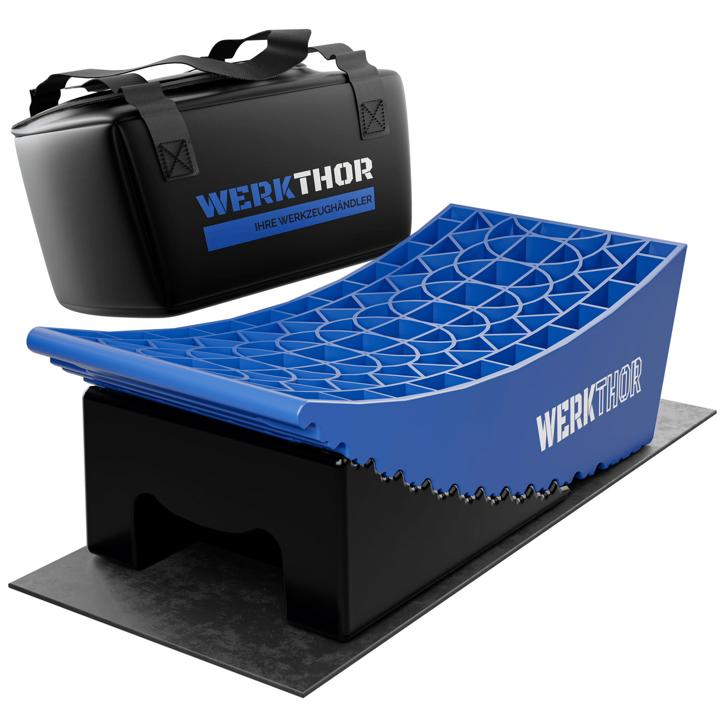 Stufenlose Auffahrkeile bis [<13,5t] inkl. Transporttasche