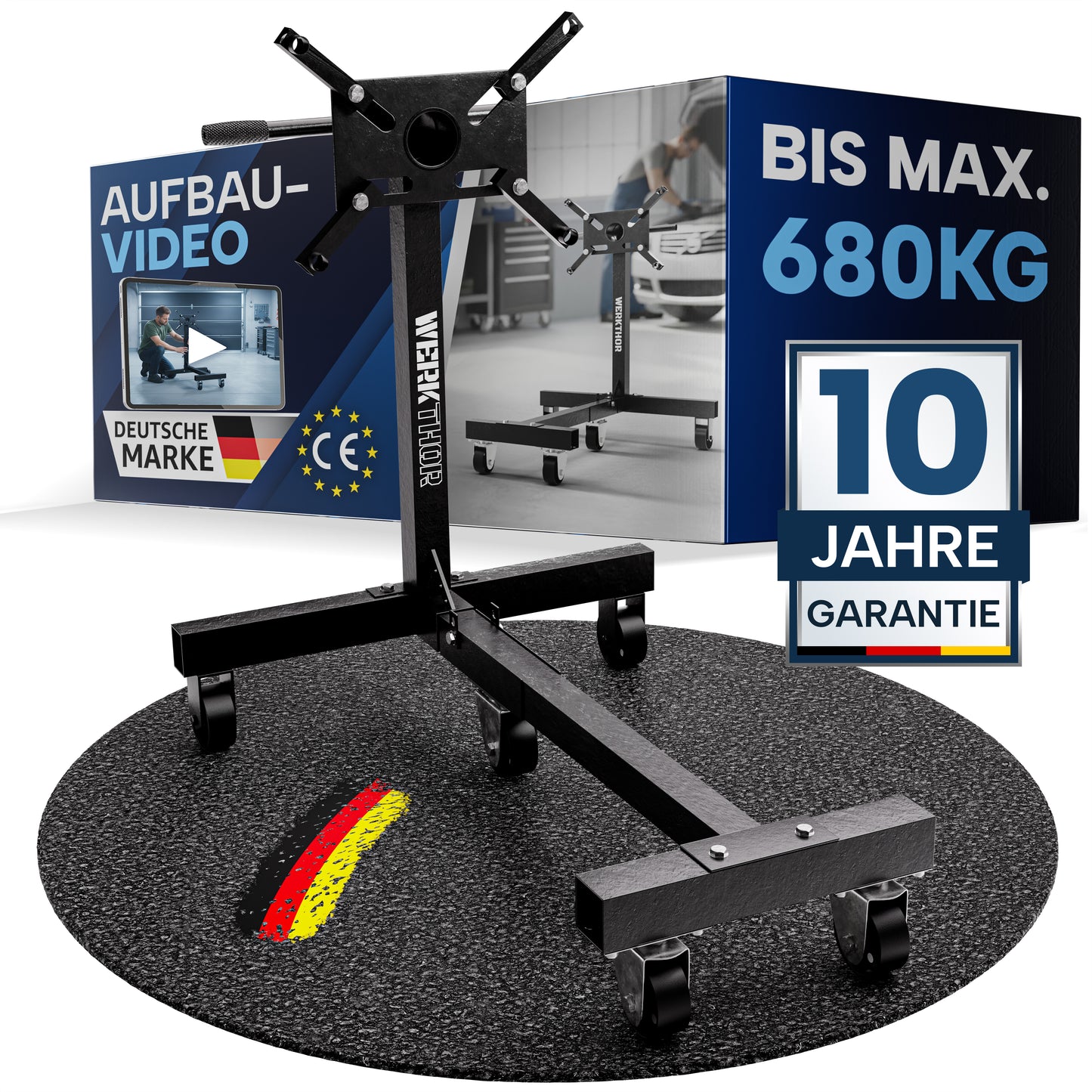 Motorständer kfz massiv für Motoren Instandsetzung