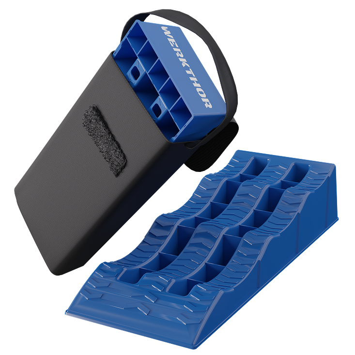 Auffahrkeile mit runden Stufen bis [<3t] inkl. Transporttasche