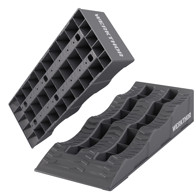 Auffahrkeile mit runden Stufen bis [<3t] inkl. Transporttasche