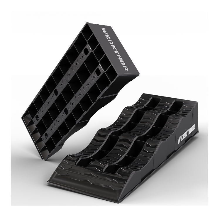 Auffahrkeile mit runden Stufen bis [<3t] inkl. Transporttasche